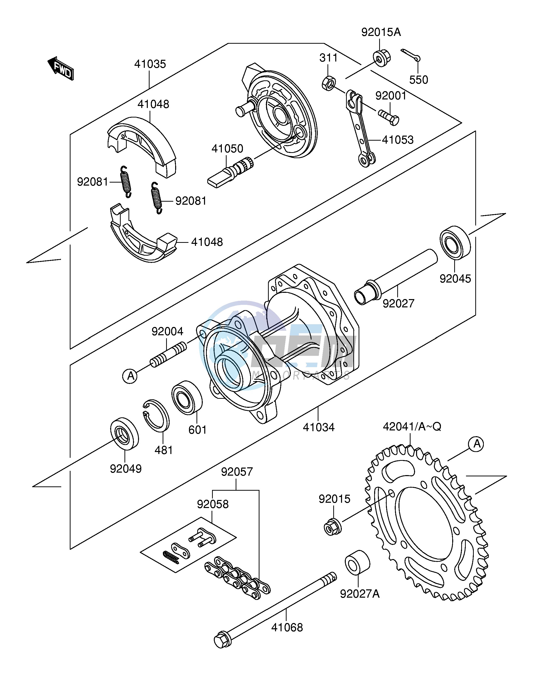 REAR HUB