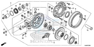 CTX1300AE CTX1300A UK - (E) drawing FINAL DRIVEN GEAR