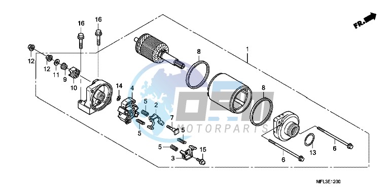 STARTING MOTOR