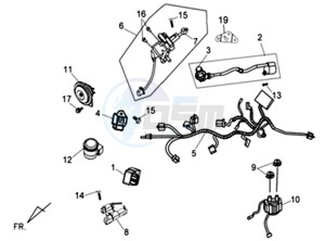 CELLO 50 drawing WIRING HARNASS