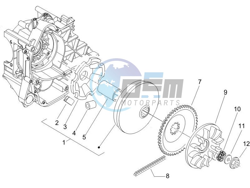 Driving pulley