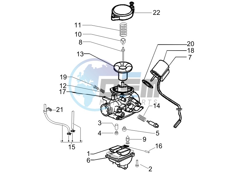 Carburetors components