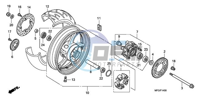 REAR WHEEL