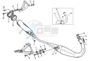 MITO EVOL.125 drawing SILENCER