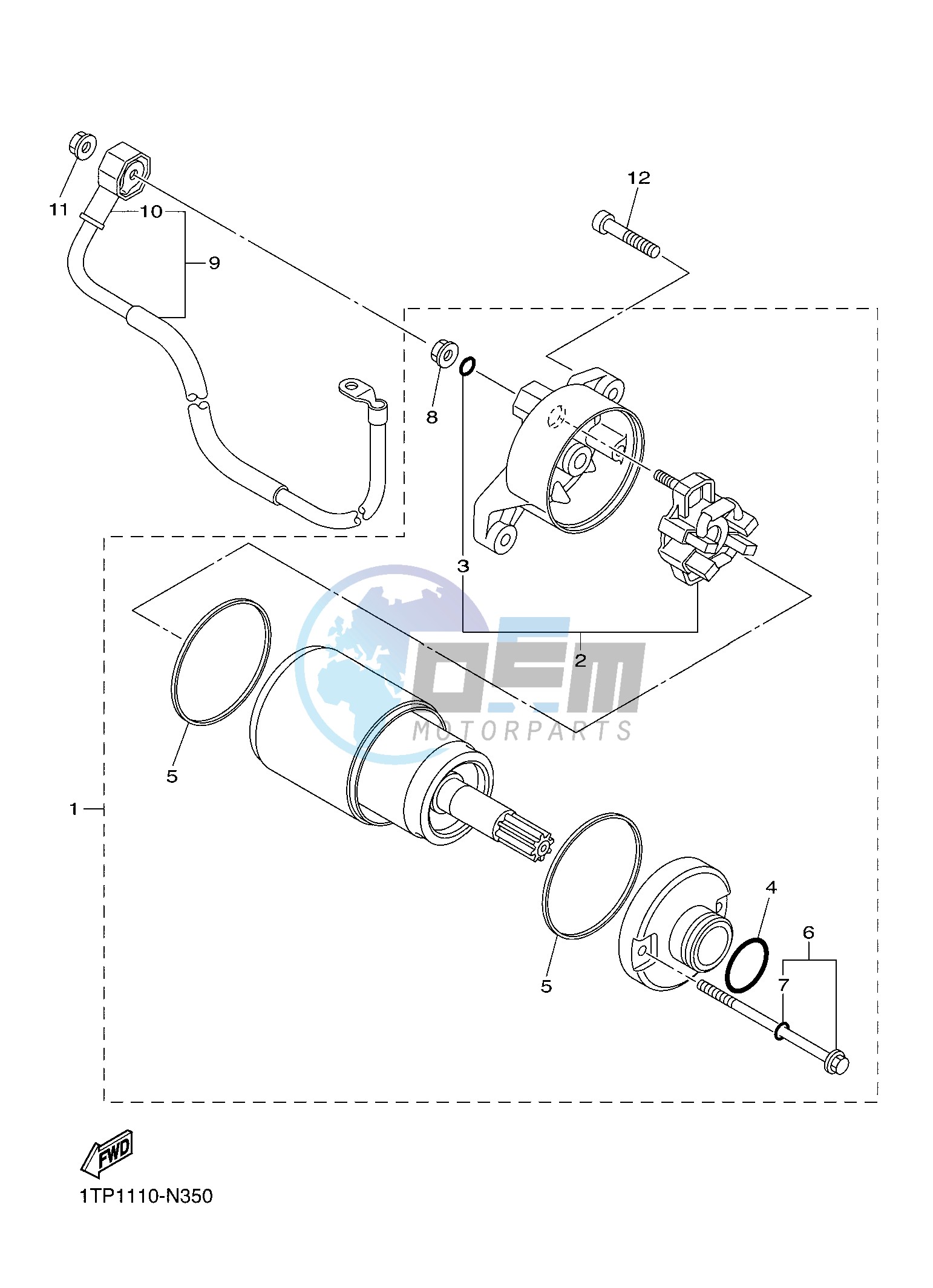 STARTING MOTOR