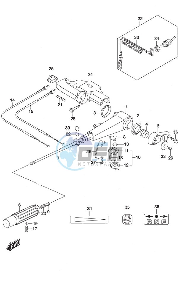 Tiller Handle