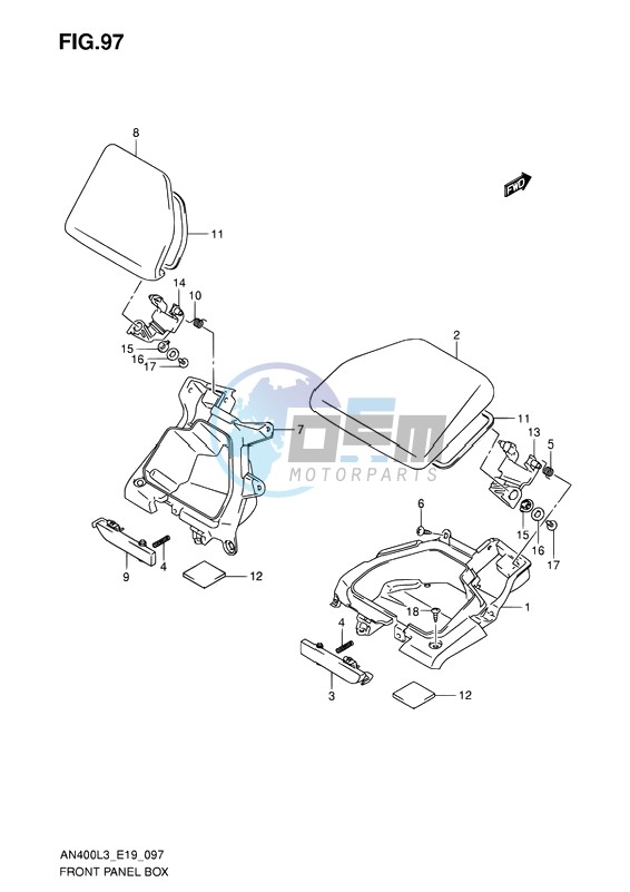 FRONT PANEL BOX