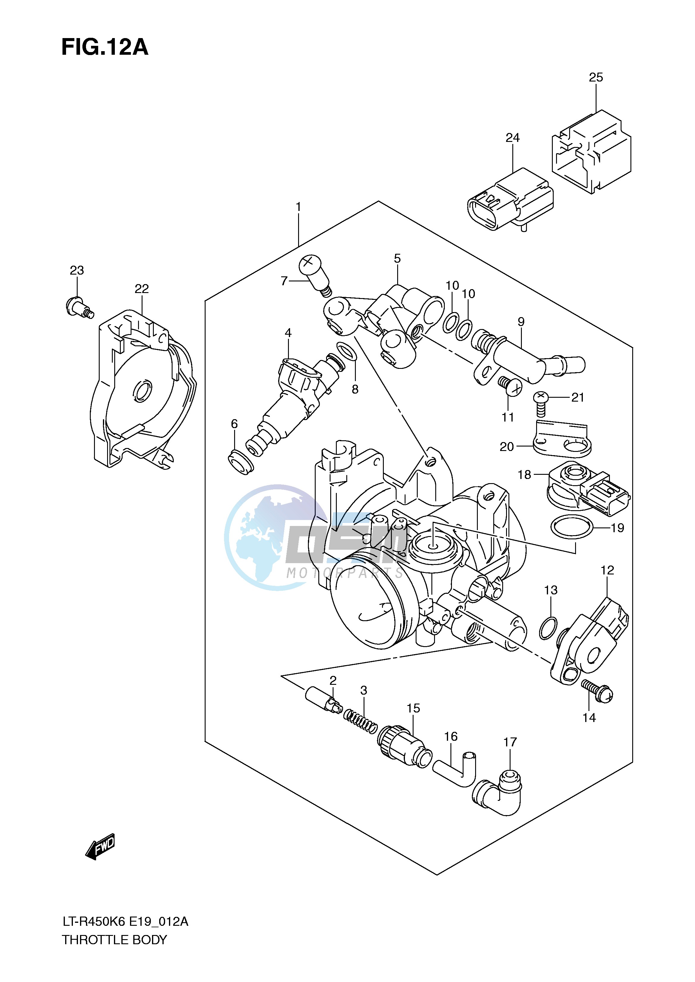 THROTTLE BODY (MODEL K9 L0)