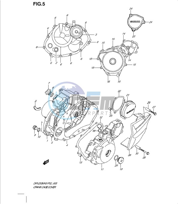 CRANKCASE COVER