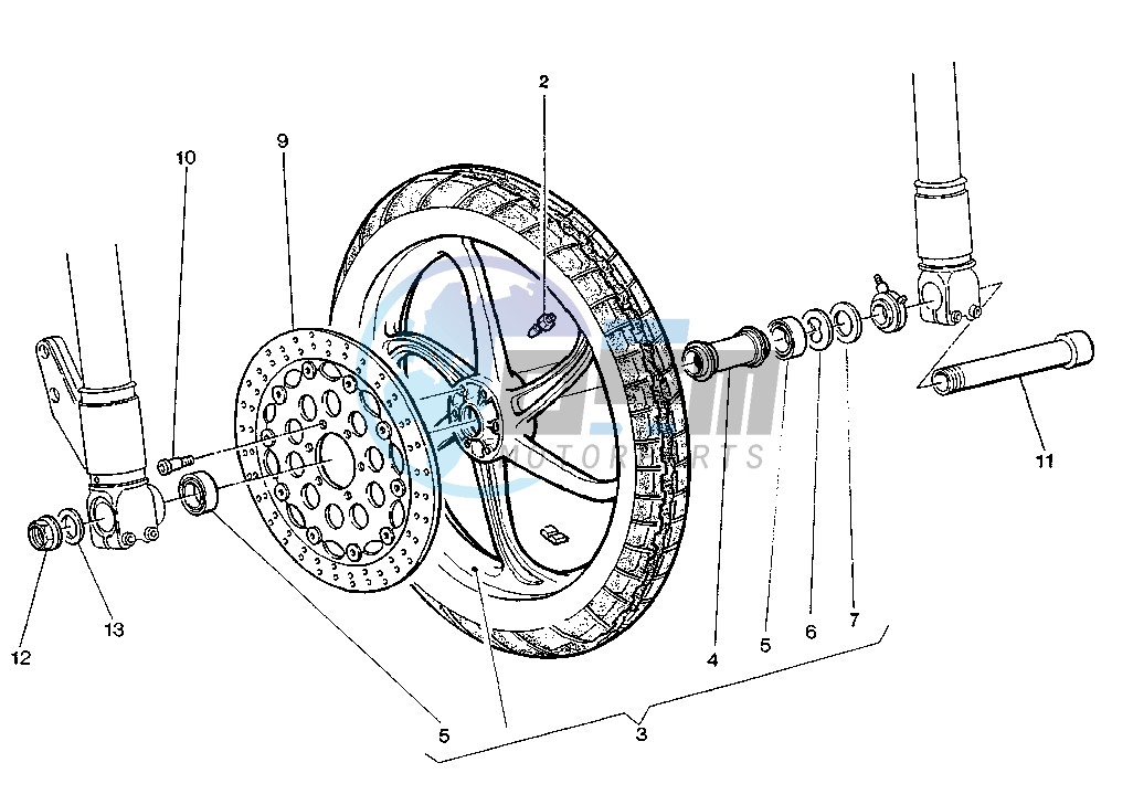 FRONT WHEEL