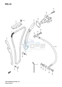 GSX1300R (E3-E28) Hayabusa drawing CAM CHAIN