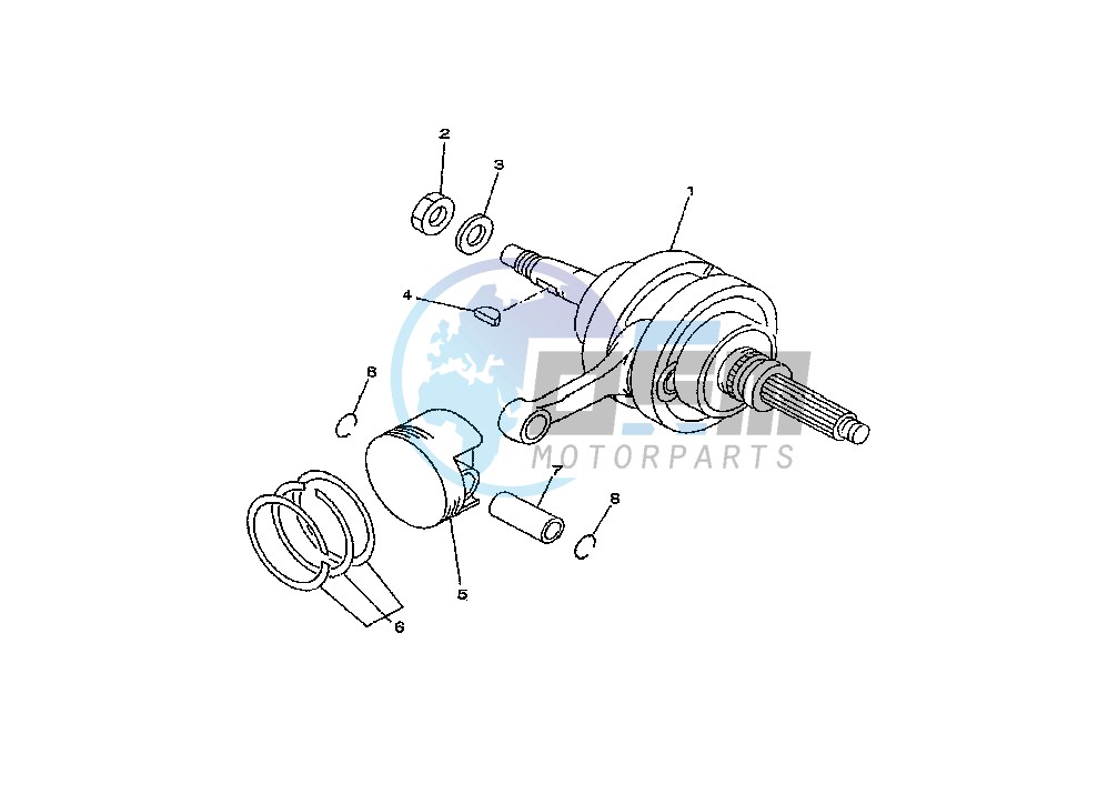 CRANKSHAFT PISTON