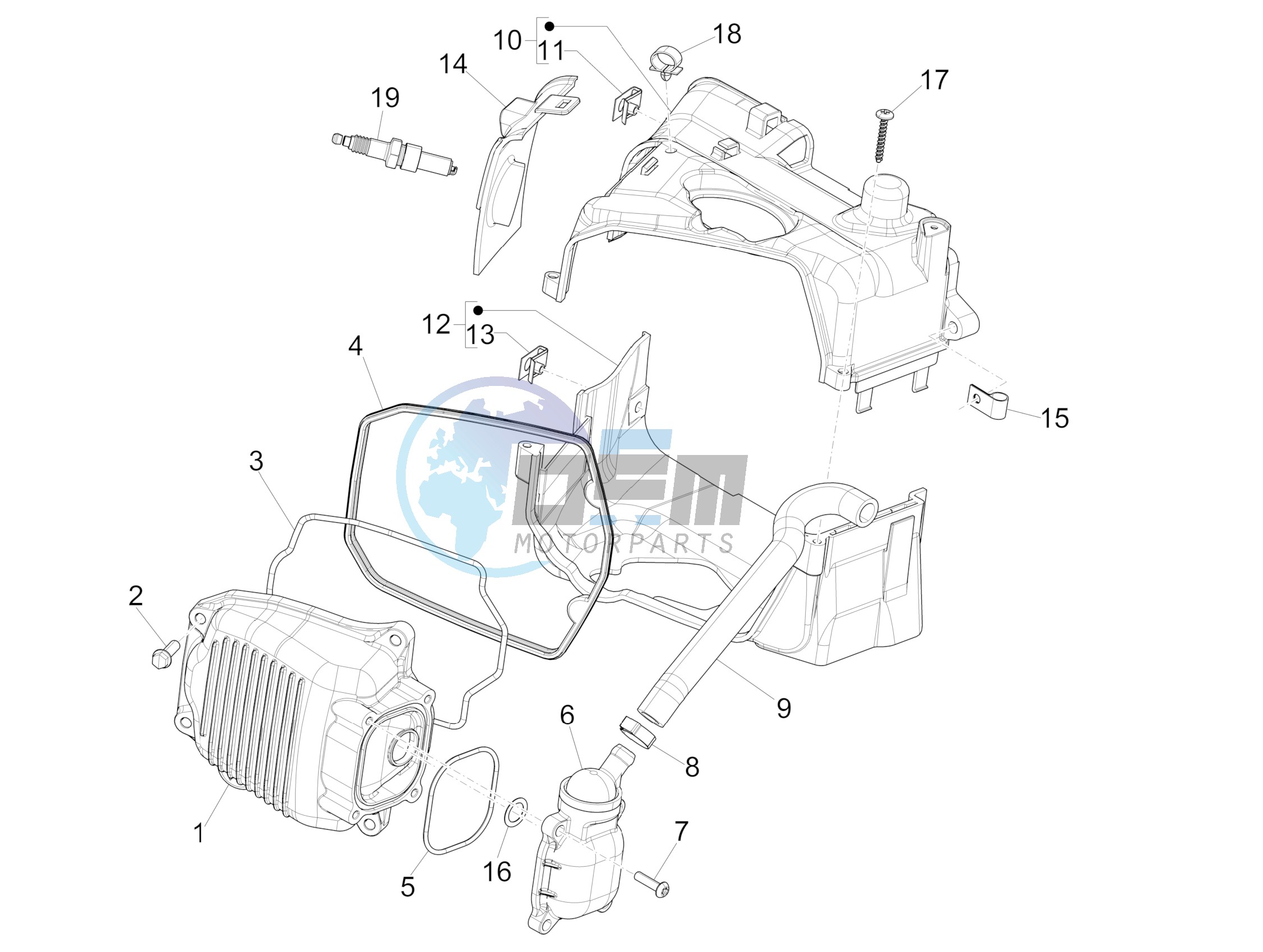 Cylinder head cover