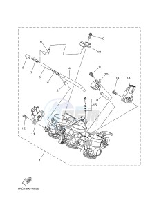 MT09A MT-09 ABS 900 (2DR7 2DR8) drawing INTAKE