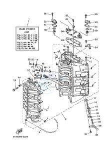 250AETOX drawing CYLINDER--CRANKCASE-1