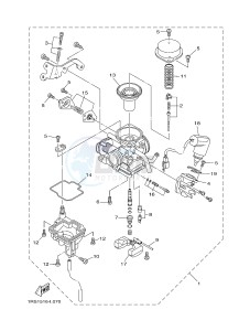 XC100E (1RS2) drawing CARBURETOR