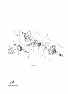 GPD150-A NMAX 150 (BV49) drawing FRONT WHEEL