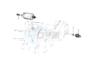 X9 200 drawing Starting motor