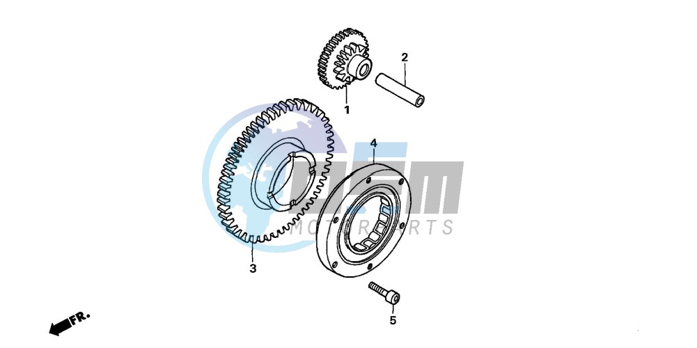 STARTING CLUTCH (CBF600S6/SA6/N6/NA6)