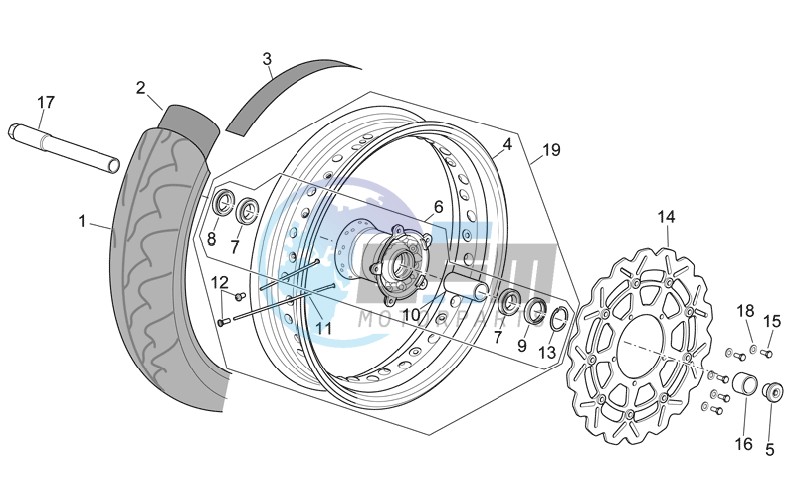 Front wheel II