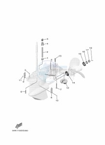 F80DET drawing PROPELLER-HOUSING-AND-TRANSMISSION-2