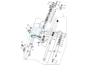 YP MAJESTY 250 drawing FRONT FORK