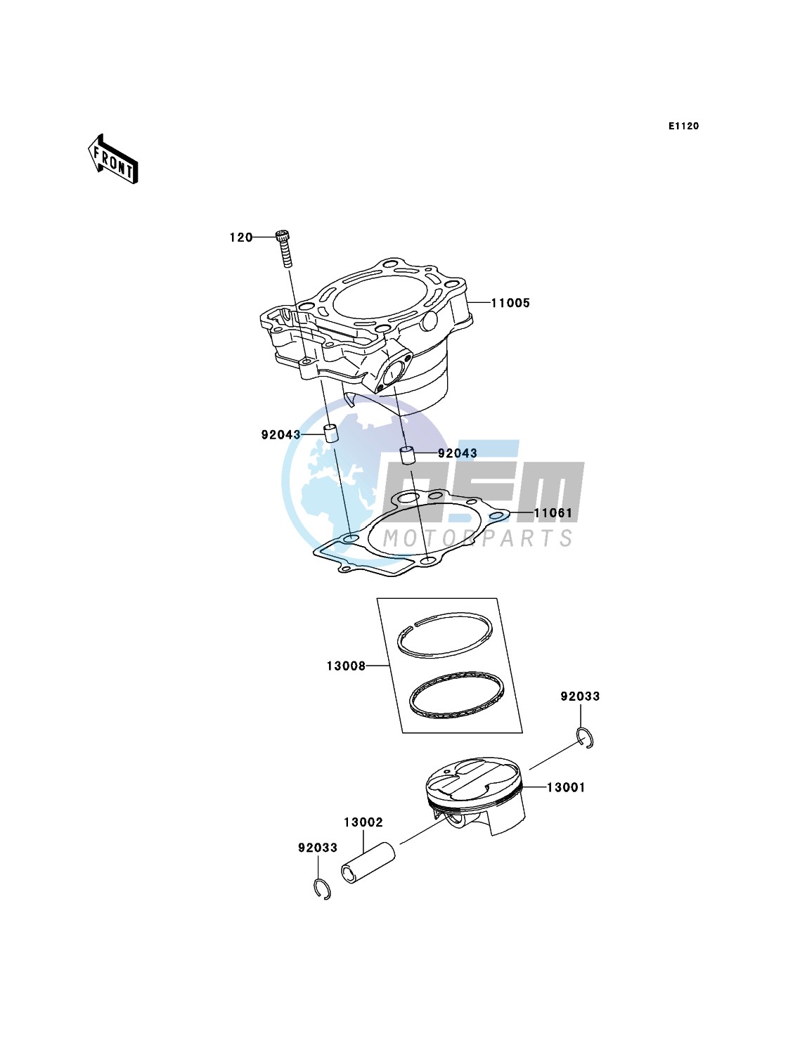 Cylinder/Piston(s)