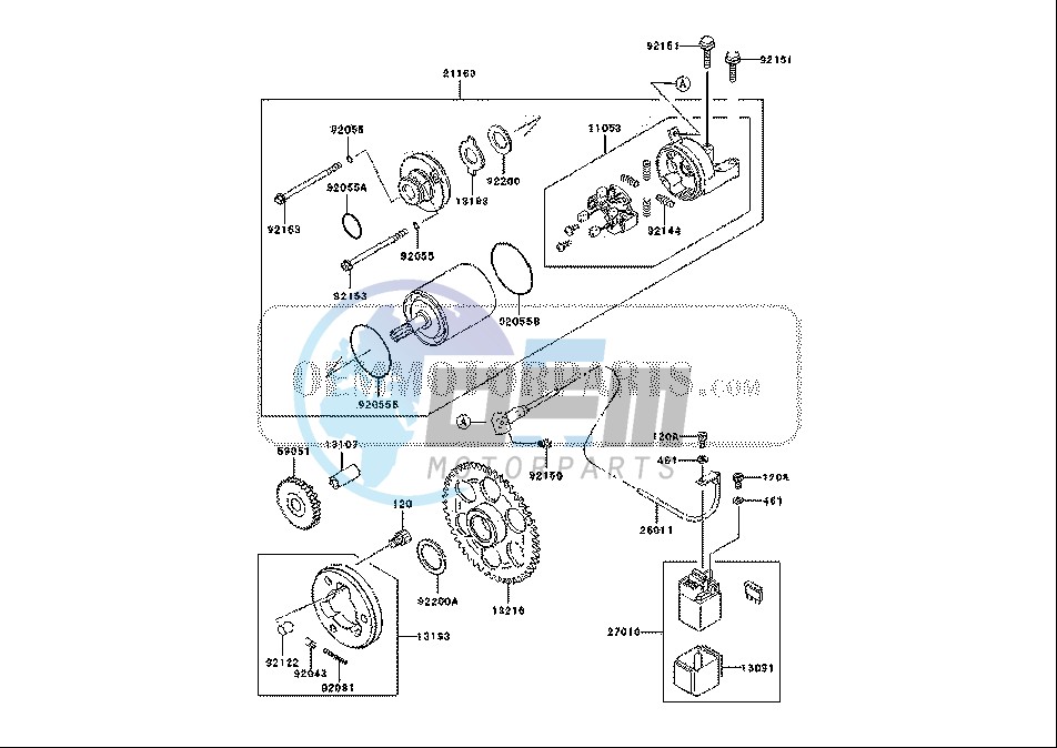 STARTING MOTOR