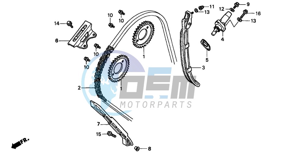 CAM CHAIN/TENSIONER