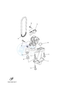 MT07A MT-07 ABS 700 (1XBM) drawing OIL PUMP