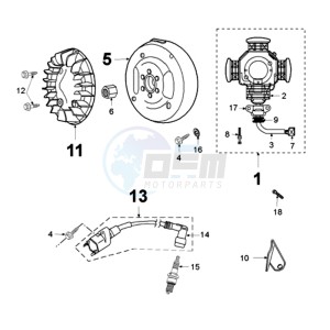 FOX PBAX BE drawing IGNITION PART