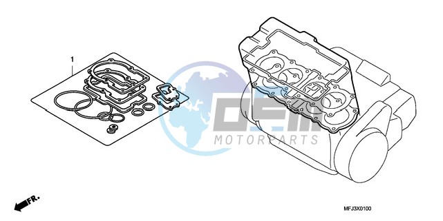 GASKET KIT A