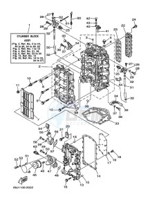 F225AETX drawing CYLINDER--CRANKCASE-1