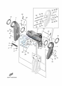 XF425NSA2-2018 drawing FRONT-FAIRING-BRACKET