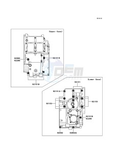 NINJA_250R EX250K9F GB XX (EU ME A(FRICA) drawing Crankcase Bolt Pattern