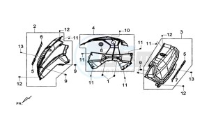 MAXSYM 600 I ABS EXECUTIVE (LX60A3-EU) (E4) (L7-M0) drawing COVERS