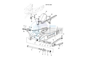 MT-03 660 drawing REAR ARM