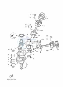 F225XA-2017 drawing CRANKSHAFT--PISTON