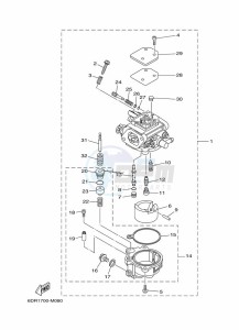 FT9-9LEPL drawing CARBURETOR