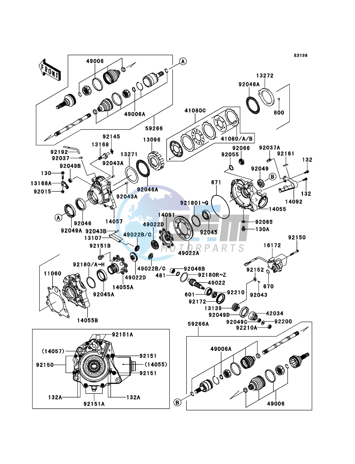 Drive Shaft-Front