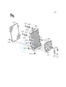 VULCAN 900 CLASSIC VN900BGF GB XX (EU ME A(FRICA) drawing Radiator