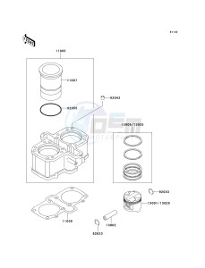 ER 500 C [ER5] (C1-C2) [ER5] drawing CYLINDER_PISTON-- S- -