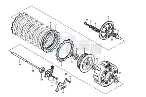 RAPTOR 650 drawing CLUTCH