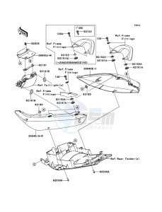 ER-6f EX650A7F GB XX (EU ME A(FRICA) drawing Seat Cover