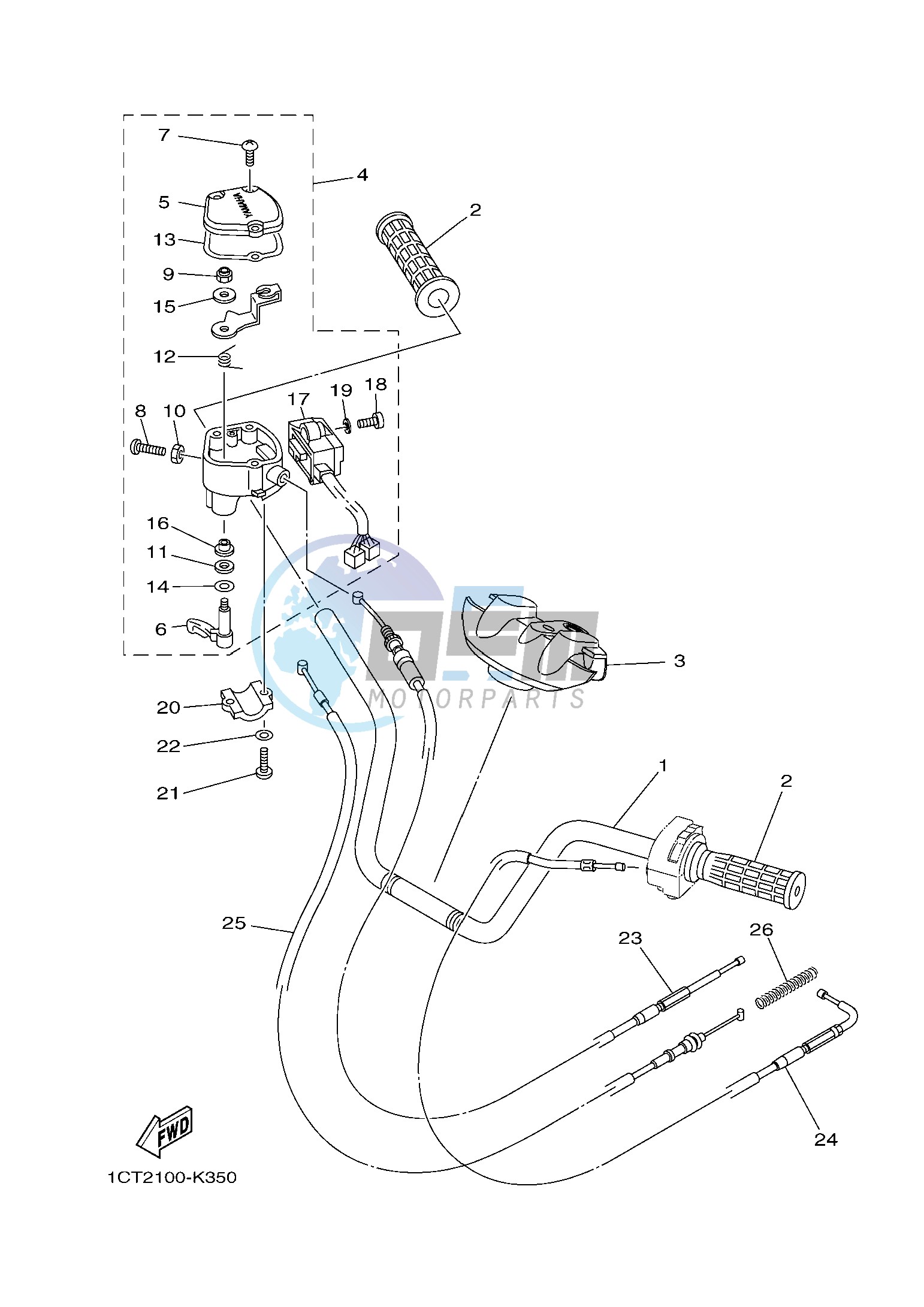 STEERING HANDLE & CABLE