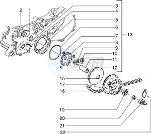 SKR 80 city drawing Driving pulley