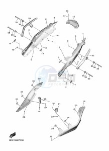 NIKEN MXT850 (BD5F) drawing SIDE COVER