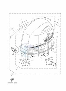 F115LB-2020 drawing FAIRING-UPPER