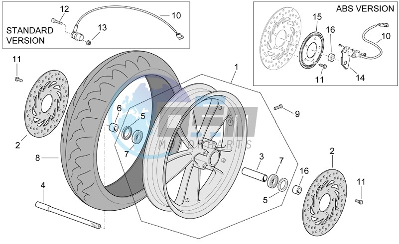 Front wheel