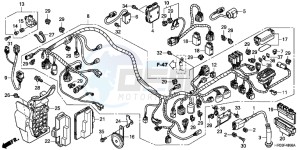 TRX500FEC drawing WIRE HARNESS